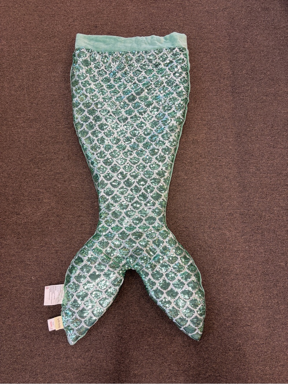 Cynthia Rowley sequin mermaid tale blanket costume scale shimmery Halloween